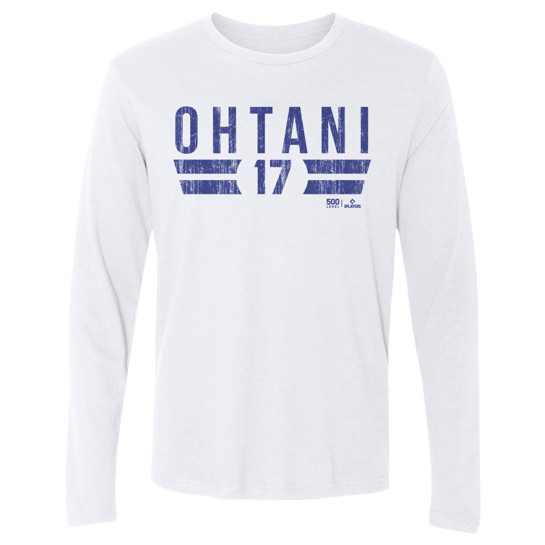 Shohei Ohtani Men's Long Sleeve T-Shirt | 500 LEVEL