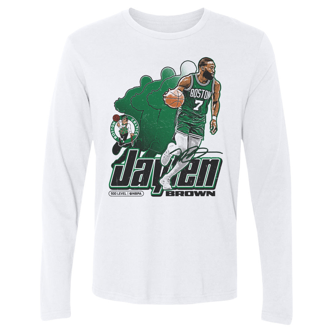 Jaylen Brown Men's Long Sleeve T-Shirt | 500 LEVEL