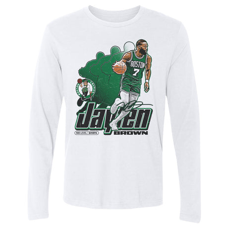 Jaylen Brown Men's Long Sleeve T-Shirt | 500 LEVEL