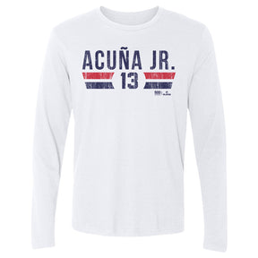 Ronald Acuna Jr. Men's Long Sleeve T-Shirt | 500 LEVEL