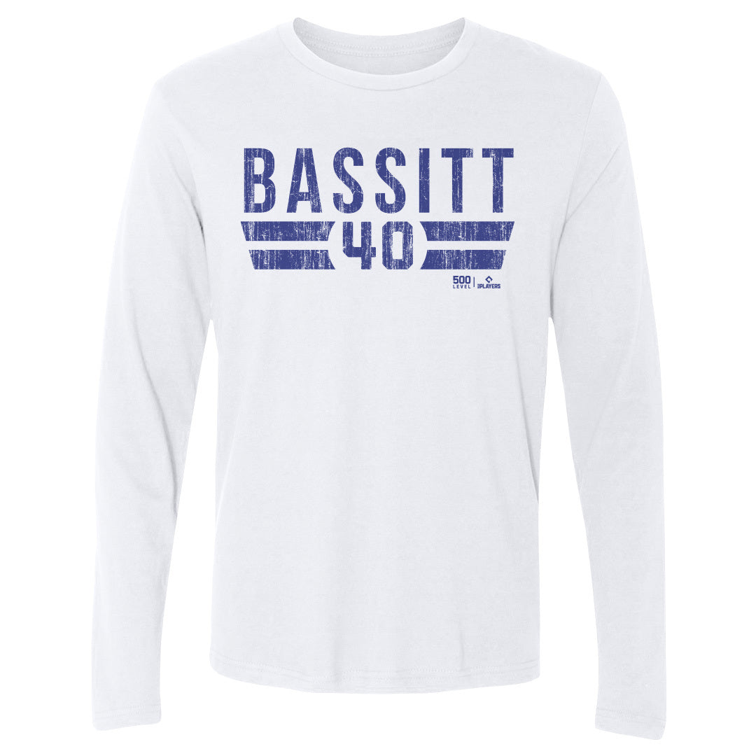 Chris Bassitt Men's Long Sleeve T-Shirt | 500 LEVEL