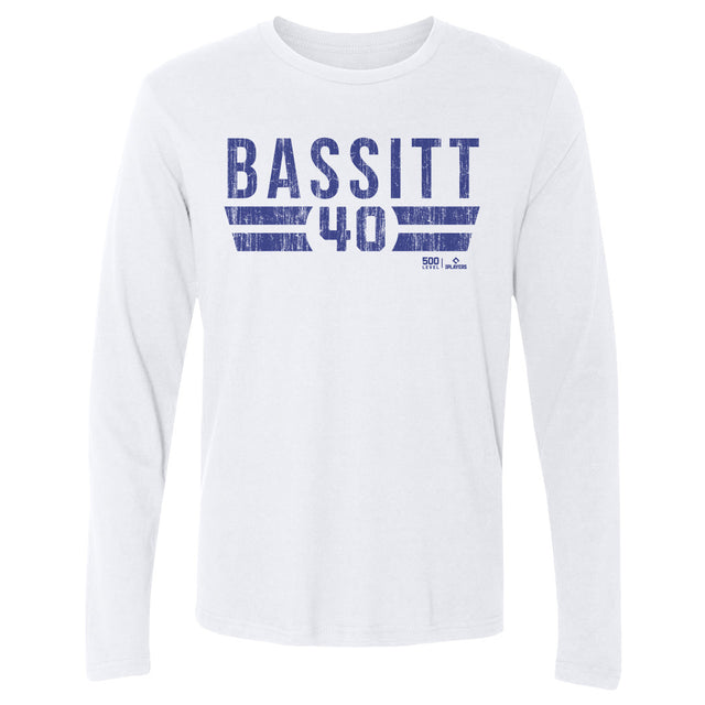 Chris Bassitt Men's Long Sleeve T-Shirt | 500 LEVEL