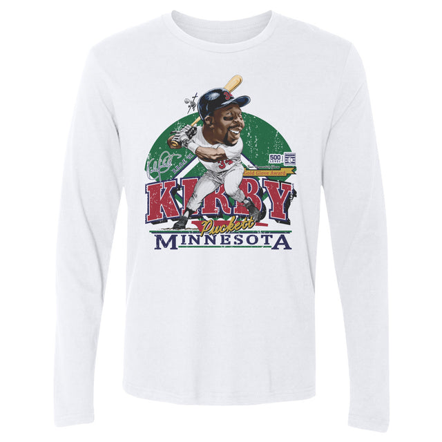 Kirby Puckett Men's Long Sleeve T-Shirt | 500 LEVEL