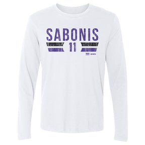 Domantas Sabonis Men's Long Sleeve T-Shirt | 500 LEVEL