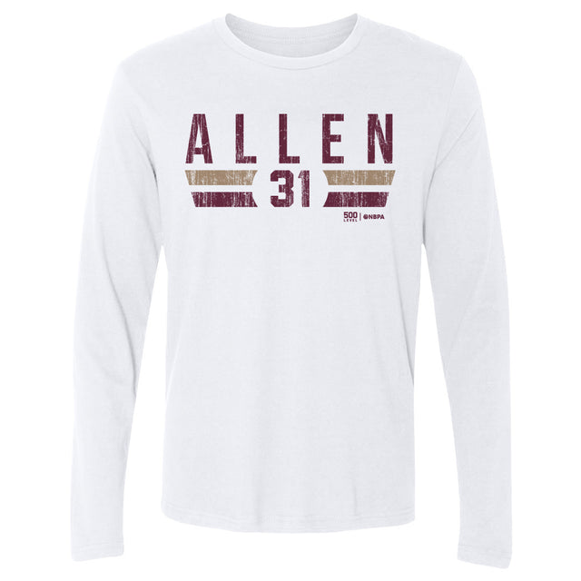 Jarrett Allen Men's Long Sleeve T-Shirt | 500 LEVEL
