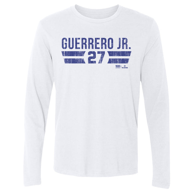 Vladimir Guerrero Jr. Men's Long Sleeve T-Shirt | 500 LEVEL