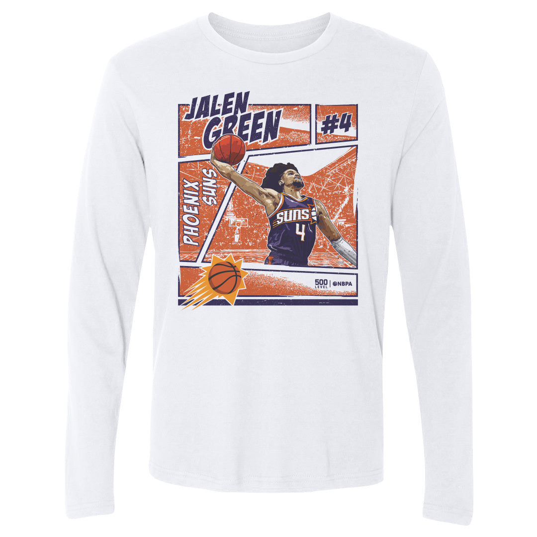 Jalen Green Men's Long Sleeve T-Shirt | 500 LEVEL