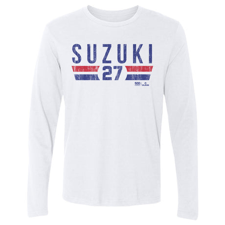 Seiya Suzuki Men's Long Sleeve T-Shirt | 500 LEVEL