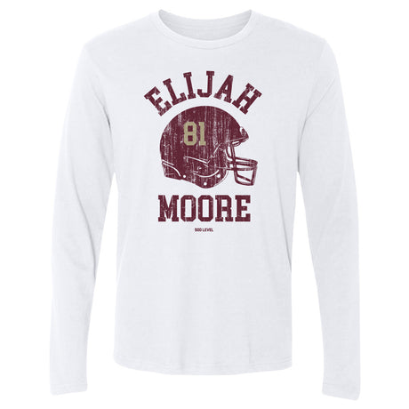 Elijah Moore Men's Long Sleeve T-Shirt | 500 LEVEL