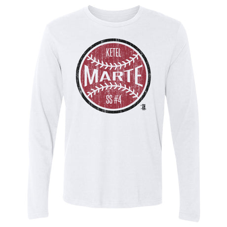 Ketel Marte Men's Long Sleeve T-Shirt | 500 LEVEL