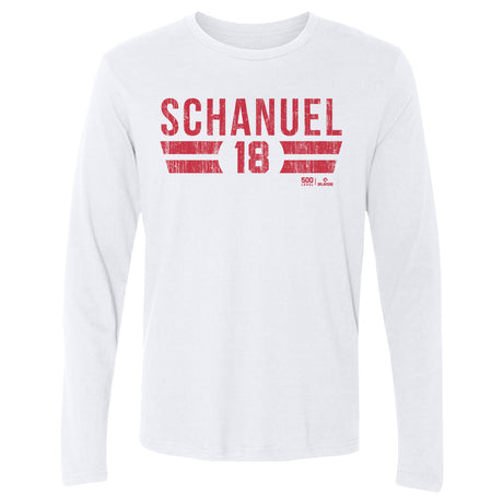Nolan Schanuel Men's Long Sleeve T-Shirt | 500 LEVEL