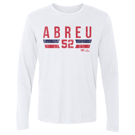 Wilyer Abreu Men's Long Sleeve T-Shirt | 500 LEVEL