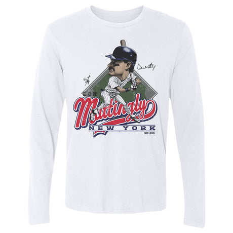 Don Mattingly Men's Long Sleeve T-Shirt | 500 LEVEL