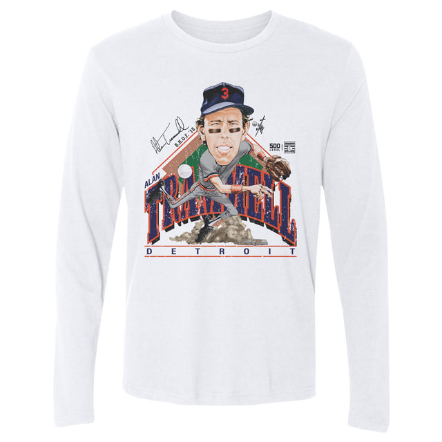 Alan Trammell Men's Long Sleeve T-Shirt | 500 LEVEL