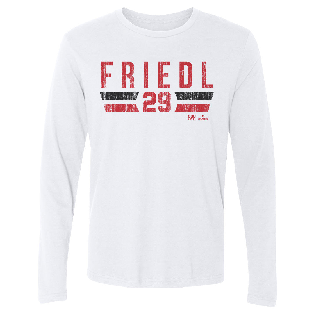 TJ Friedl Men's Long Sleeve T-Shirt | 500 LEVEL
