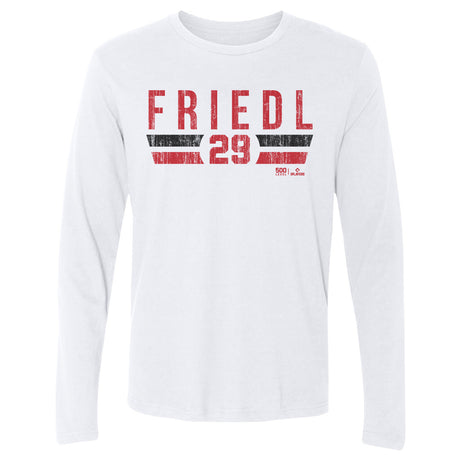 TJ Friedl Men's Long Sleeve T-Shirt | 500 LEVEL