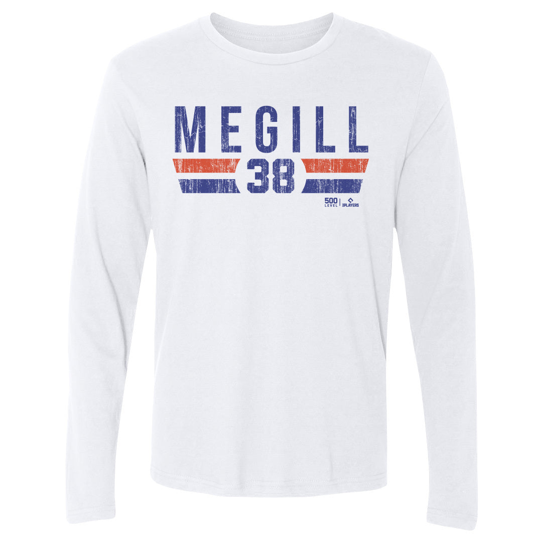 Tylor Megill Men's Long Sleeve T-Shirt | 500 LEVEL