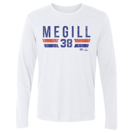 Tylor Megill Men's Long Sleeve T-Shirt | 500 LEVEL