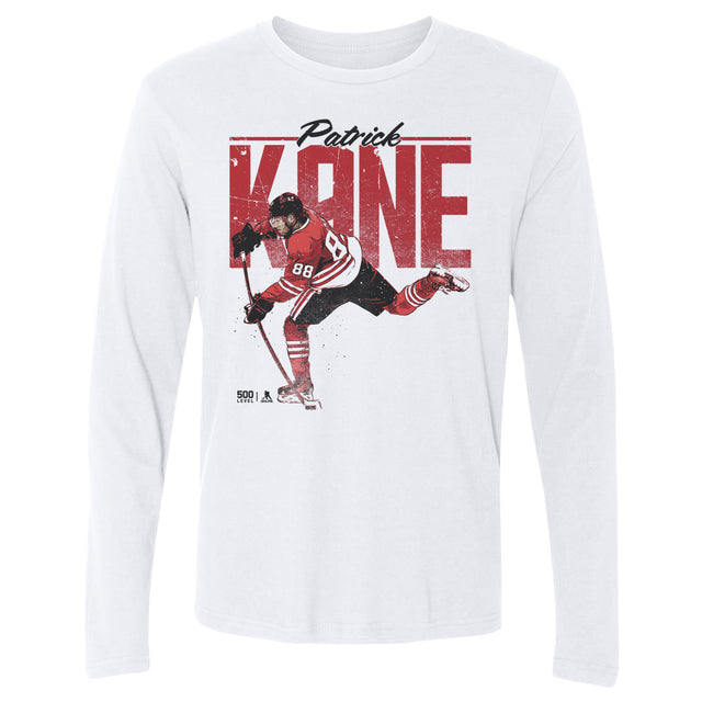 Patrick Kane Men's Long Sleeve T-Shirt | 500 LEVEL