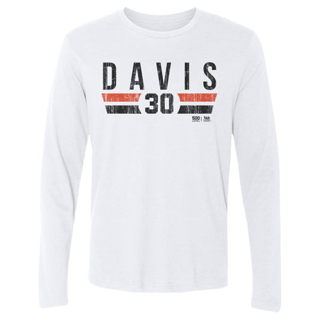 Chili Davis Men's Long Sleeve T-Shirt | 500 LEVEL