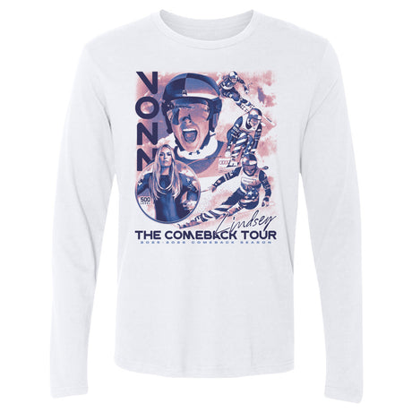 Lindsey Vonn Men's Long Sleeve T-Shirt | 500 LEVEL