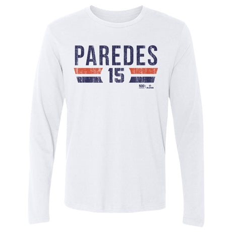 Isaac Paredes Men's Long Sleeve T-Shirt | 500 LEVEL