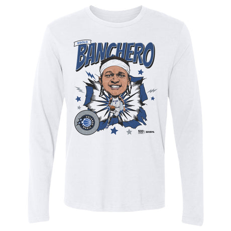 Paolo Banchero Men's Long Sleeve T-Shirt | 500 LEVEL