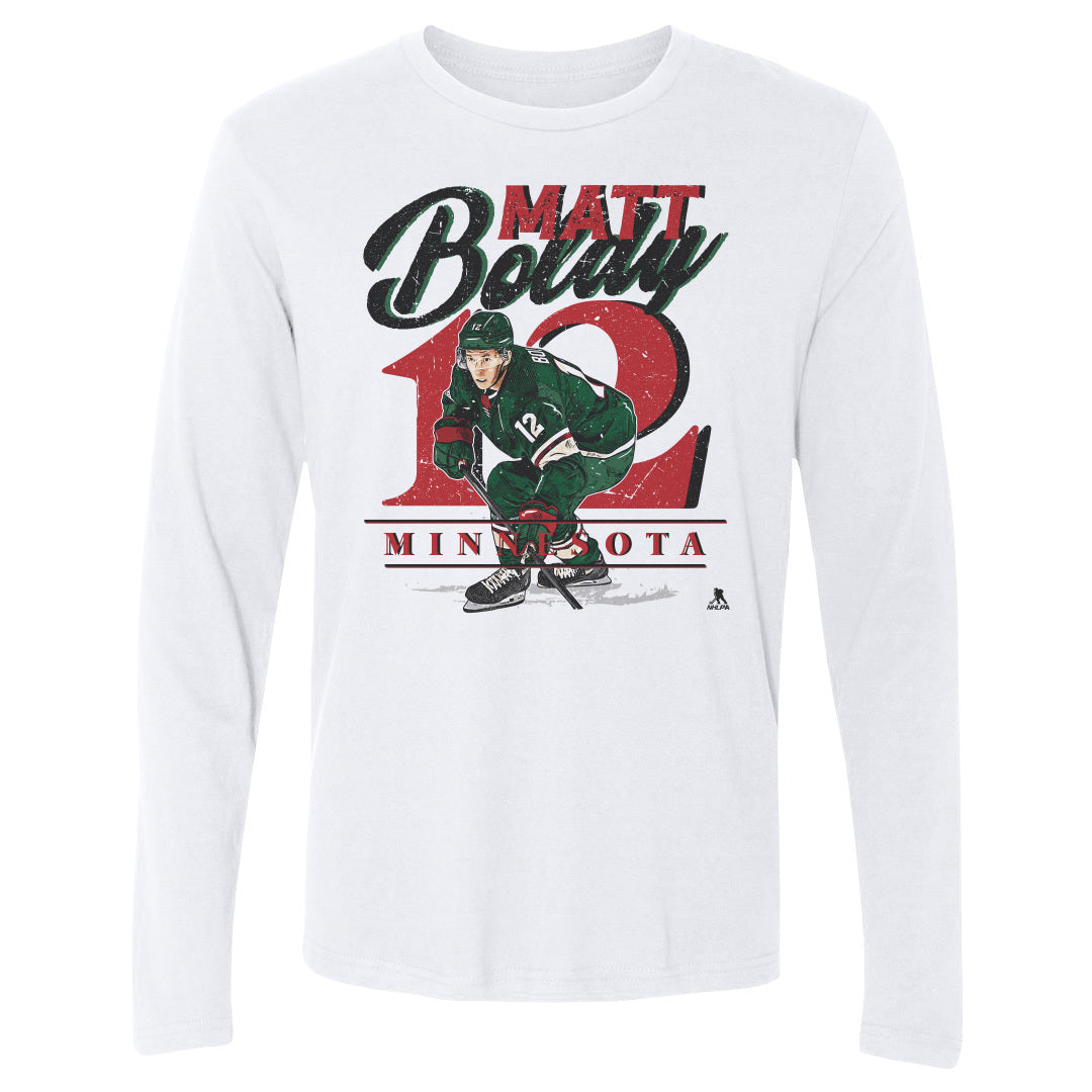 Matt Boldy Men's Long Sleeve T-Shirt | 500 LEVEL