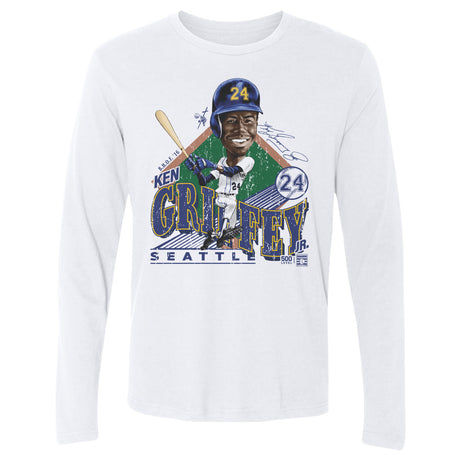 Ken Griffey Jr. Men's Long Sleeve T-Shirt | 500 LEVEL