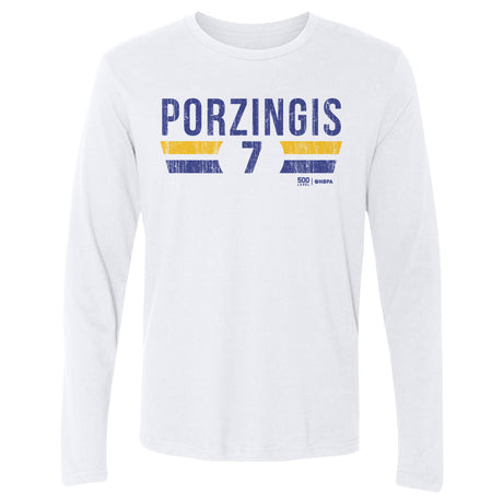 Kristaps Porzingis Men's Long Sleeve T-Shirt | 500 LEVEL