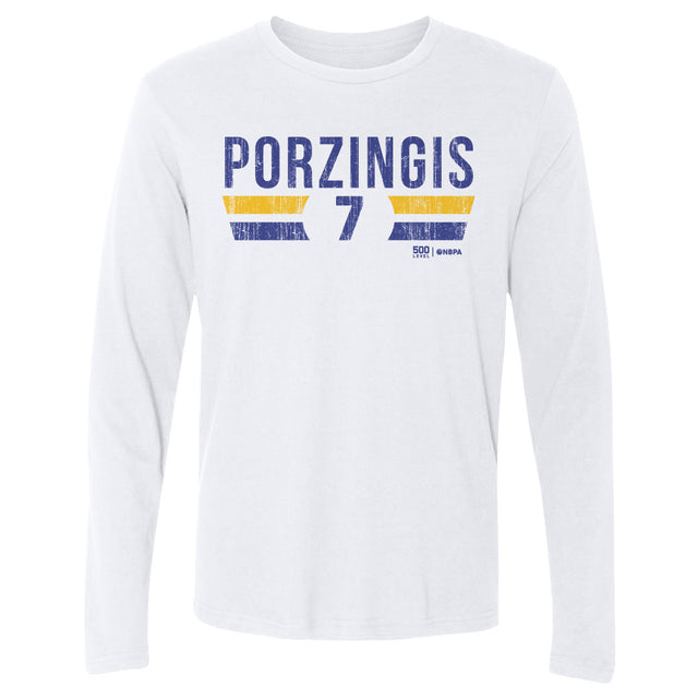 Kristaps Porzingis Men's Long Sleeve T-Shirt | 500 LEVEL