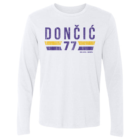 Luka Doncic Men's Long Sleeve T-Shirt | 500 LEVEL