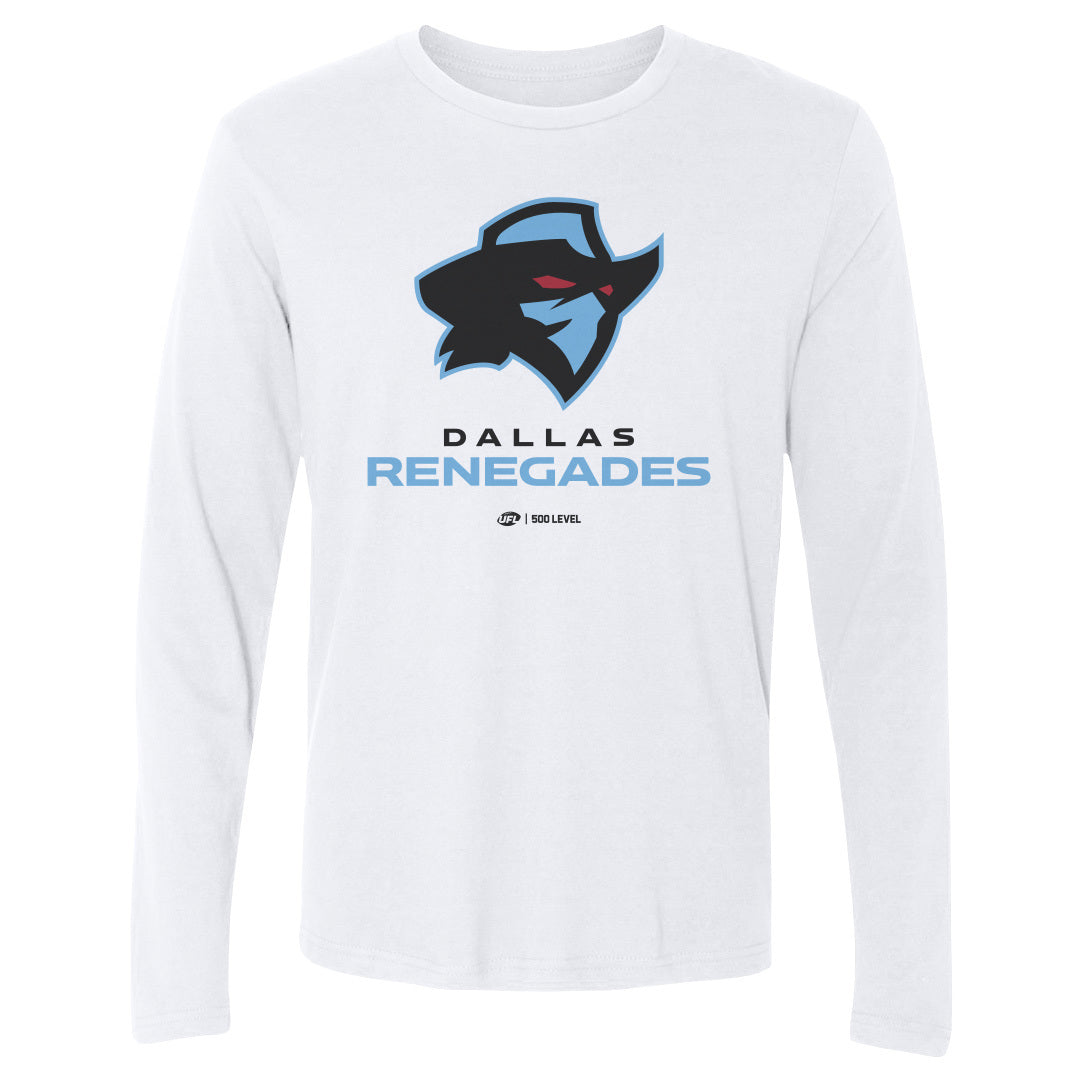 Dallas Renegades Men's Long Sleeve T-Shirt | 500 LEVEL