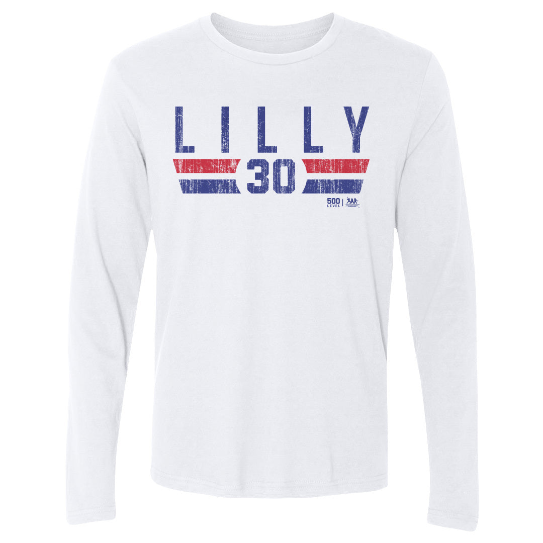 Ted Lilly Men's Long Sleeve T-Shirt | 500 LEVEL