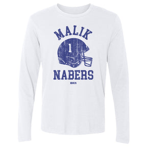 Malik Nabers Men's Long Sleeve T-Shirt | 500 LEVEL