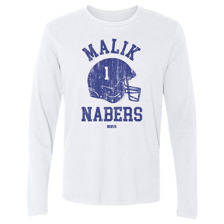 Malik Nabers Men's Long Sleeve T-Shirt | 500 LEVEL