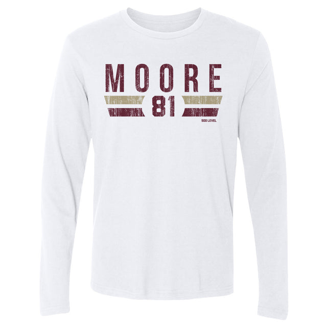 Elijah Moore Men's Long Sleeve T-Shirt | 500 LEVEL