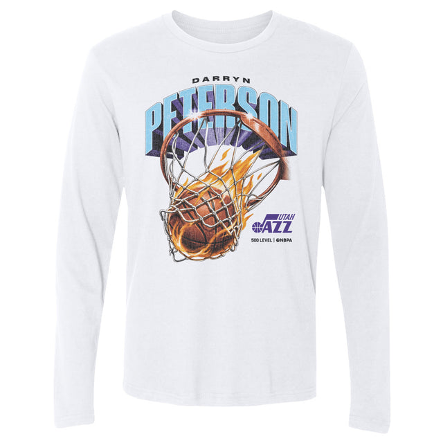 Darryn Peterson Men's Long Sleeve T-Shirt | 500 LEVEL