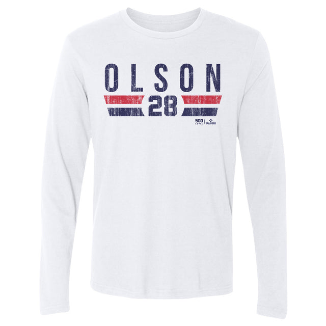 Matt Olson Men's Long Sleeve T-Shirt | 500 LEVEL