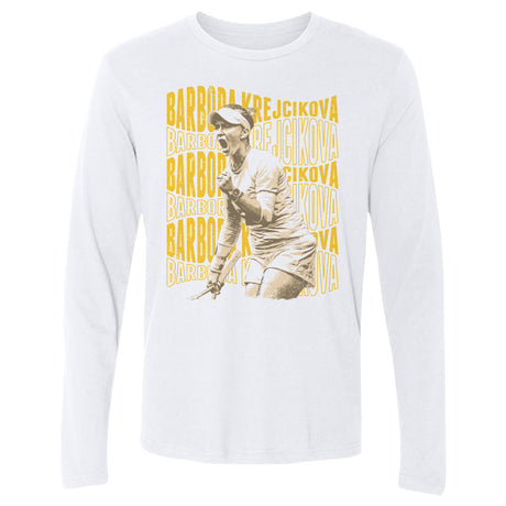 Barbora Krejcikova Men's Long Sleeve T-Shirt | 500 LEVEL