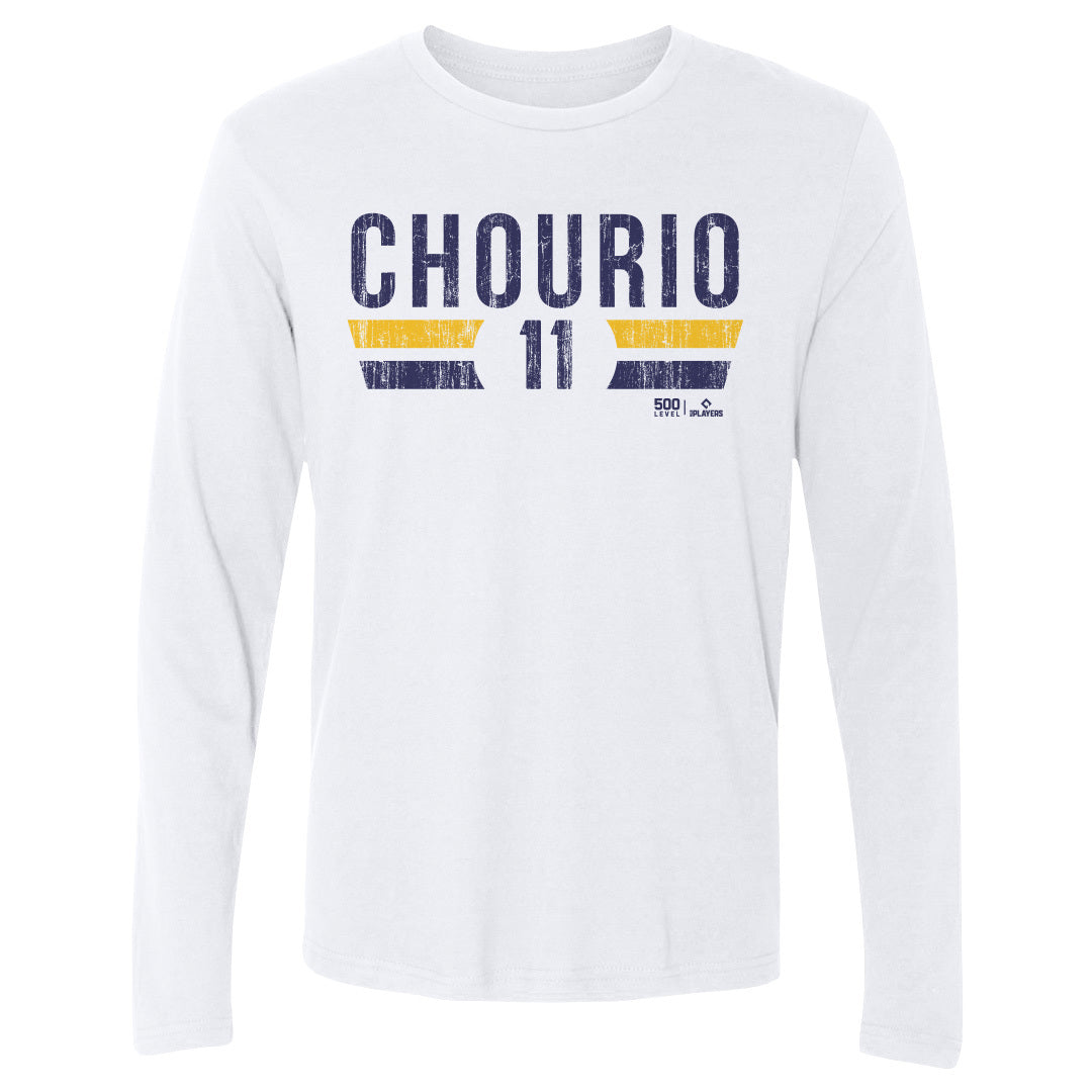 Jackson Chourio Men's Long Sleeve T-Shirt | 500 LEVEL