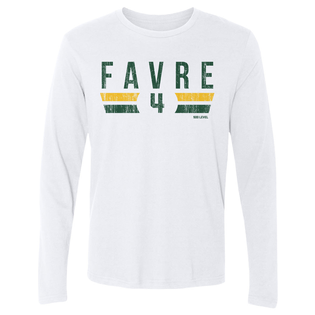 Brett Favre Men's Long Sleeve T-Shirt | 500 LEVEL