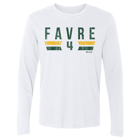 Brett Favre Men's Long Sleeve T-Shirt | 500 LEVEL