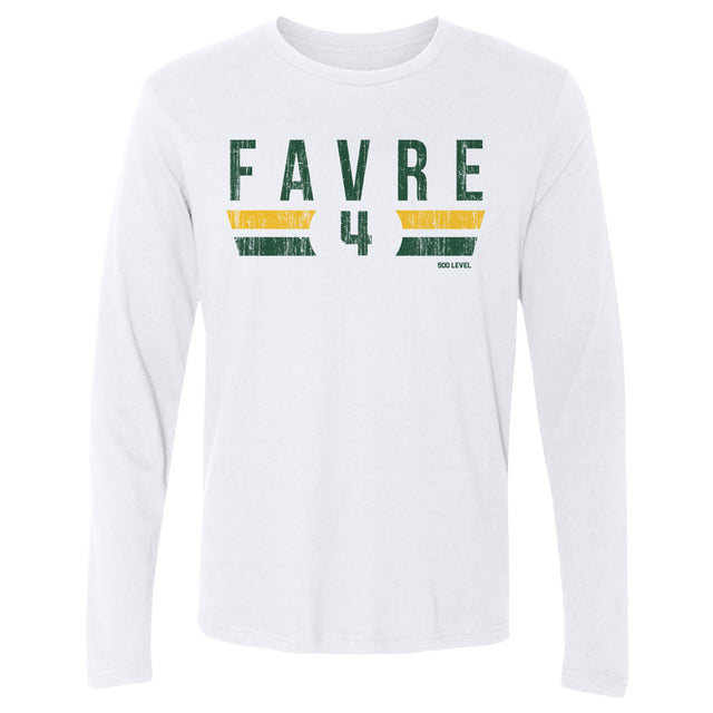 Brett Favre Men's Long Sleeve T-Shirt | 500 LEVEL