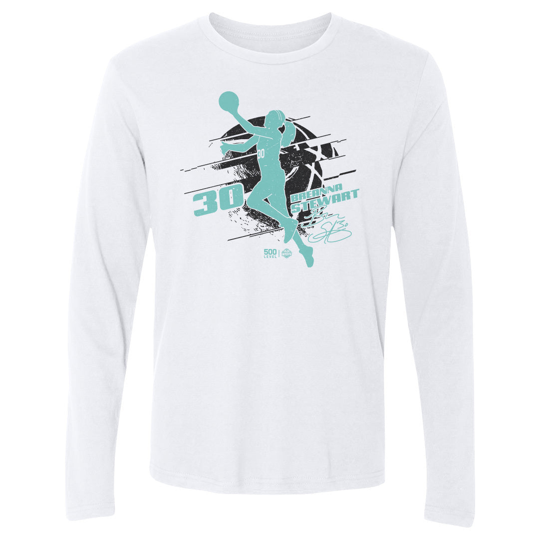 Breanna Stewart Men's Long Sleeve T-Shirt | 500 LEVEL