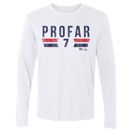 Jurickson Profar Men's Long Sleeve T-Shirt | 500 LEVEL