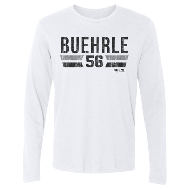Mark Buehrle Men's Long Sleeve T-Shirt | 500 LEVEL