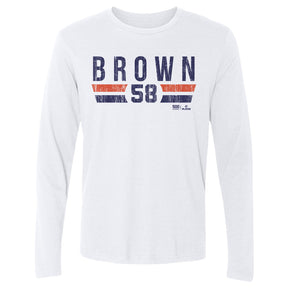 Hunter Brown Men's Long Sleeve T-Shirt | 500 LEVEL
