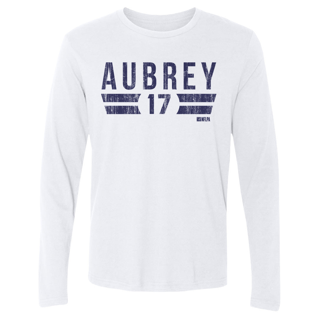 Brandon Aubrey Men's Long Sleeve T-Shirt | 500 LEVEL