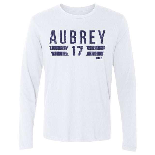 Brandon Aubrey Men's Long Sleeve T-Shirt | 500 LEVEL